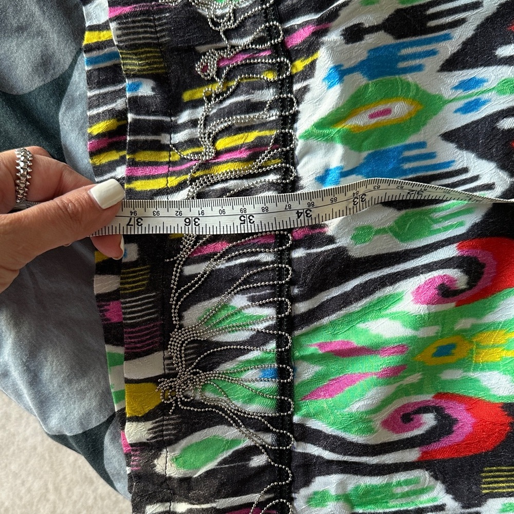 Ikat Printed Women's Skirt - Picture 10 of 10